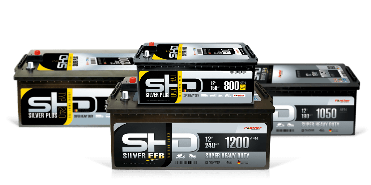 Panther SHD Silver Plus Starterbatterien