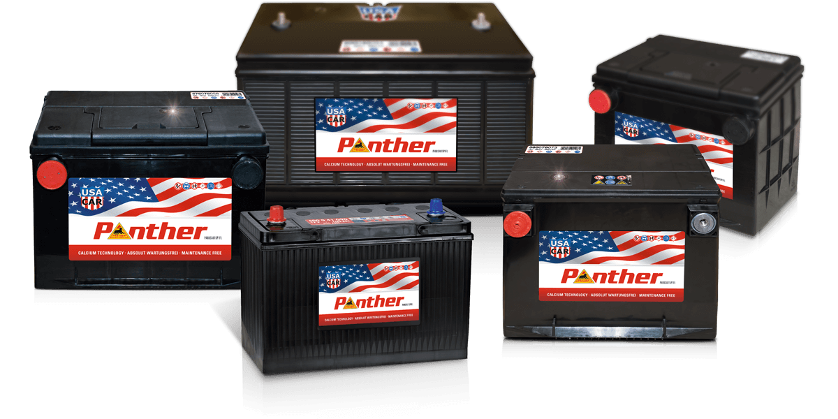 Panther USA-CAR Autobatterien